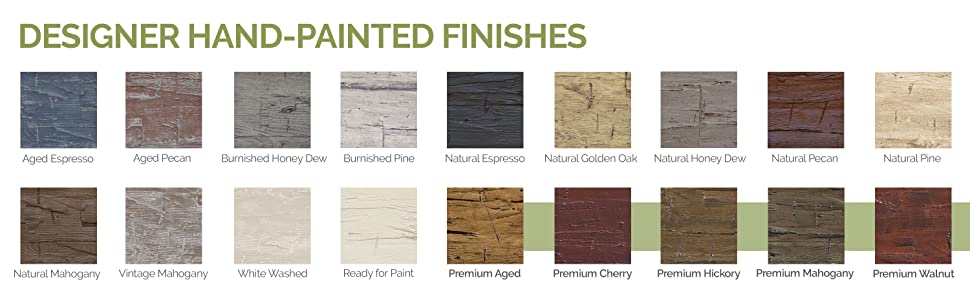 Rustic Fireplace Mantel Finishes